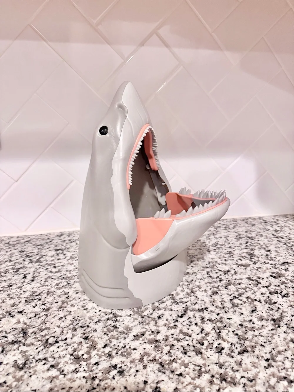Jaws 50th Anniversary Shark Popcorn Bucket-Alamo Drafthouse - Picture 3 of 6